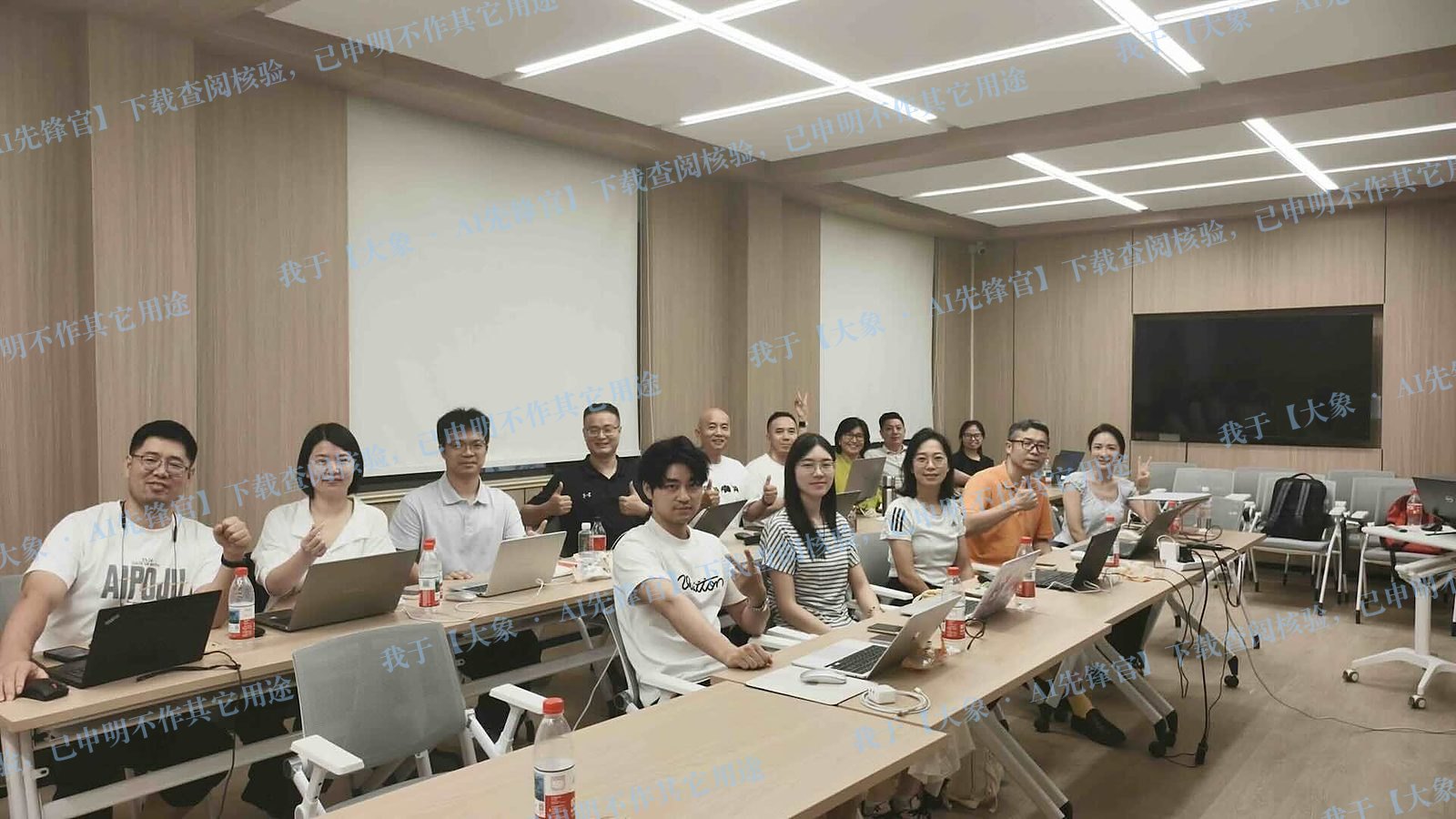 华东理工大学校内教室线下集中学习现场
